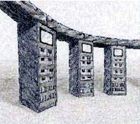 Cyberhenge, Inc.: Standing stones